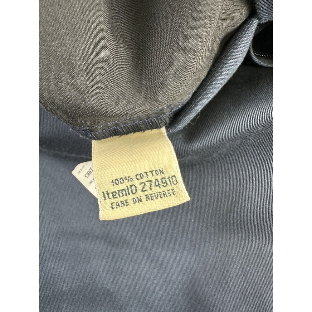 LL Bean Original Fit Chino Bermuda Shorts 9" Navy Cotton 274910 Women Regular 16 - Picture 8 of 16